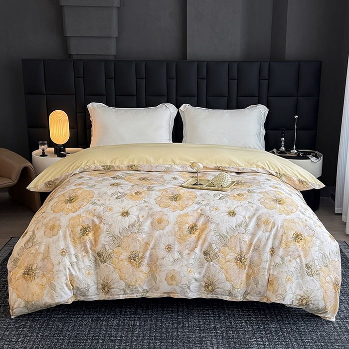 91家纺网 家纺一手货源 找家纺 （总）金盛纺 2025新款全棉纯棉加厚磨毛印花单品被套 被套单件