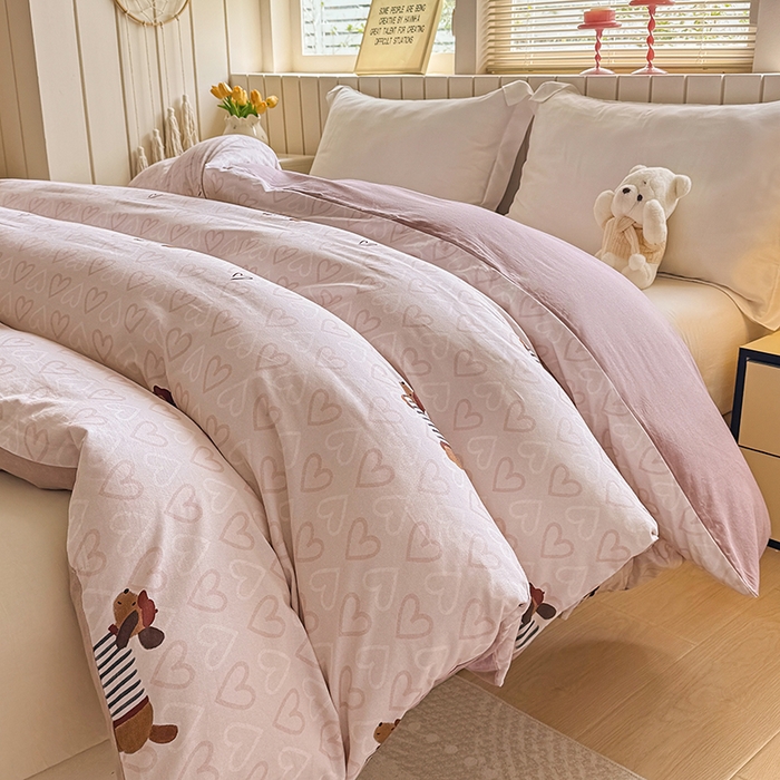 91家纺网 家纺一手货源 找家纺 （总）金盛纺 2025新款全棉纯棉加厚磨毛印花单品被套 被套单件