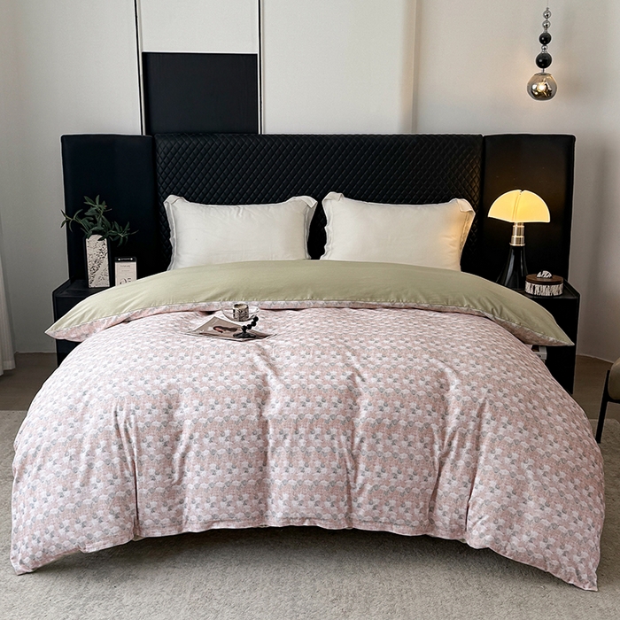 91家纺网 家纺一手货源 找家纺 （总）金盛纺 2025新款全棉纯棉加厚磨毛印花单品被套 被套单件