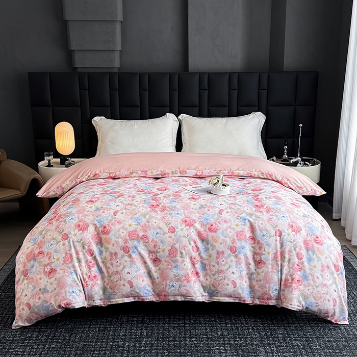 91家纺网 家纺一手货源 找家纺 （总）金盛纺 2025新款全棉纯棉加厚磨毛印花单品被套 被套单件