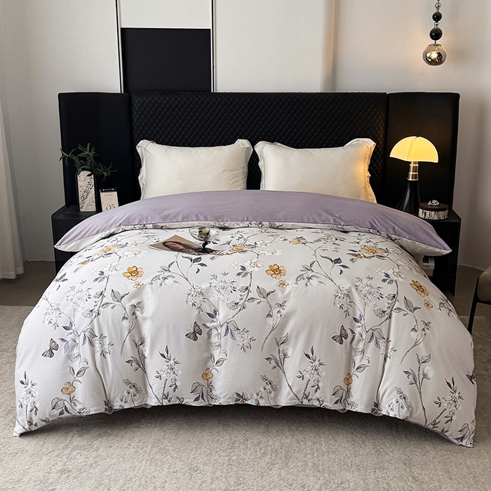 金盛纺 2025新款全棉纯棉加厚磨毛印花单品被套 被套单件 硕朵