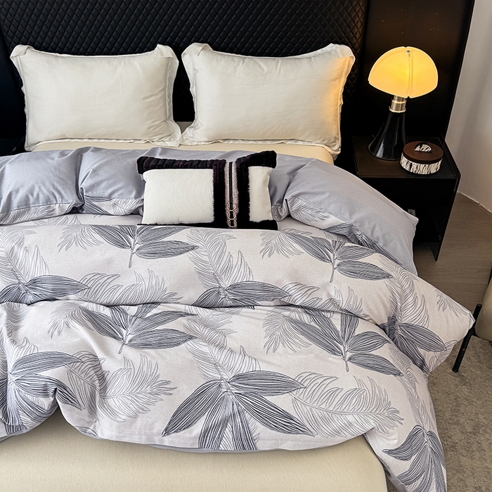 91家纺网 家纺一手货源 找家纺 金盛纺 2025新款全棉纯棉加厚磨毛印花单品被套 被套单件 暮云春