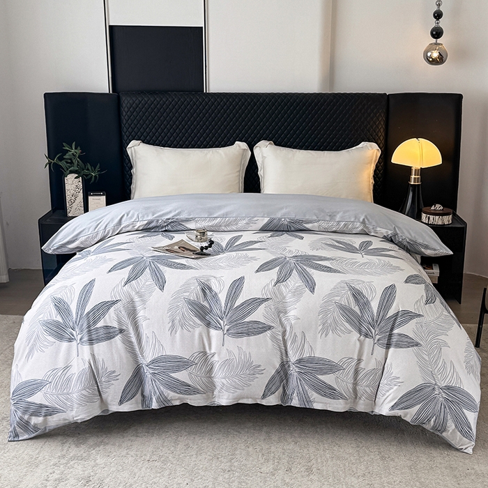 91家纺网 家纺一手货源 找家纺 金盛纺 2025新款全棉纯棉加厚磨毛印花单品被套 被套单件 暮云春