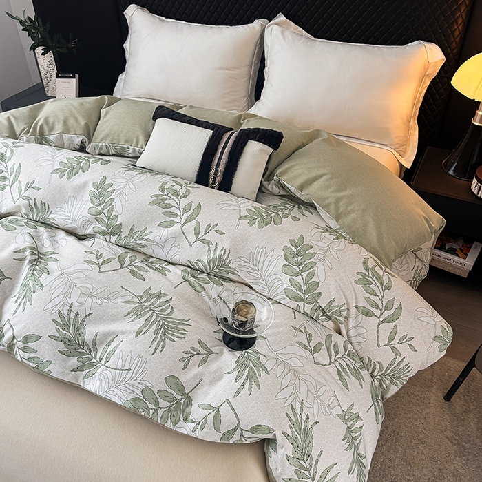 91家纺网 家纺一手货源 找家纺 金盛纺 2025新款全棉纯棉加厚磨毛印花单品被套 被套单件 风和日暖