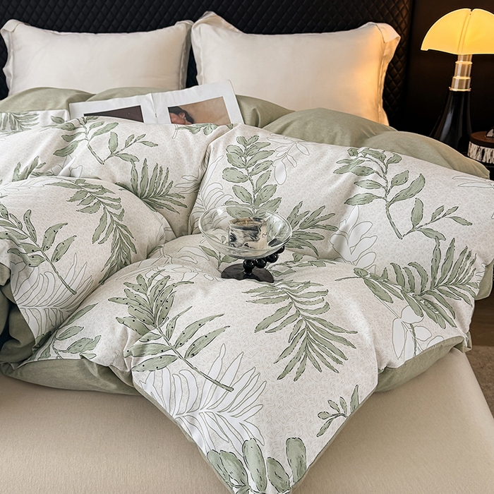 91家纺网 家纺一手货源 找家纺 金盛纺 2025新款全棉纯棉加厚磨毛印花单品被套 被套单件 风和日暖