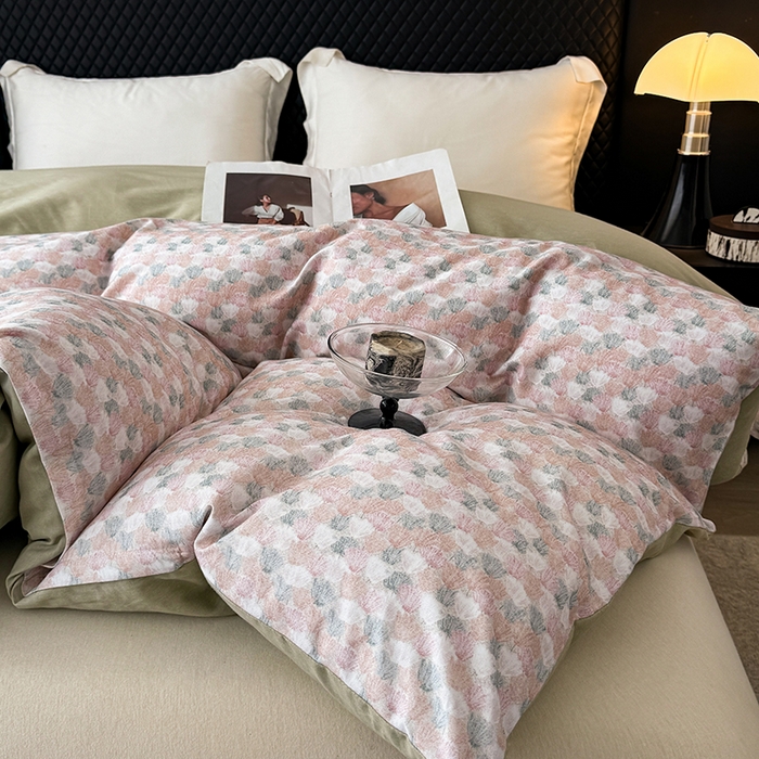 91家纺网 家纺一手货源 找家纺 金盛纺 2025新款全棉纯棉加厚磨毛印花单品被套 被套单件 弥望