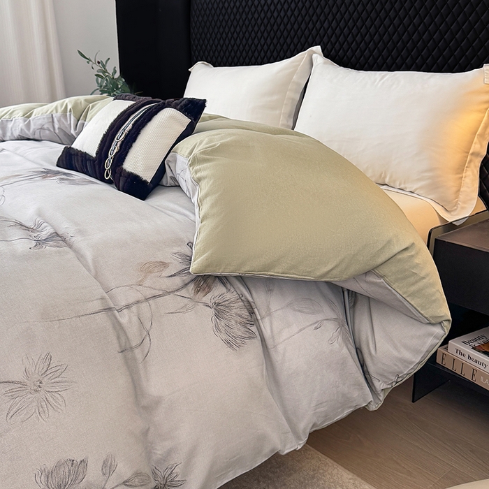 91家纺网 家纺一手货源 找家纺 金盛纺 2025新款全棉纯棉加厚磨毛印花单品被套 被套单件 嬉秋集