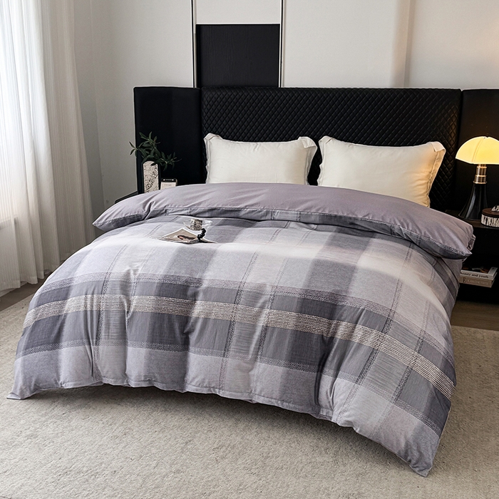 91家纺网 家纺一手货源 找家纺 金盛纺 2025新款全棉纯棉加厚磨毛印花单品被套 被套单件 轻织漫冬