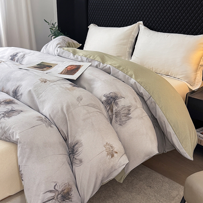 91家纺网 家纺一手货源 找家纺 金盛纺 2025新款全棉纯棉加厚磨毛印花单品被套 被套单件 嬉秋集