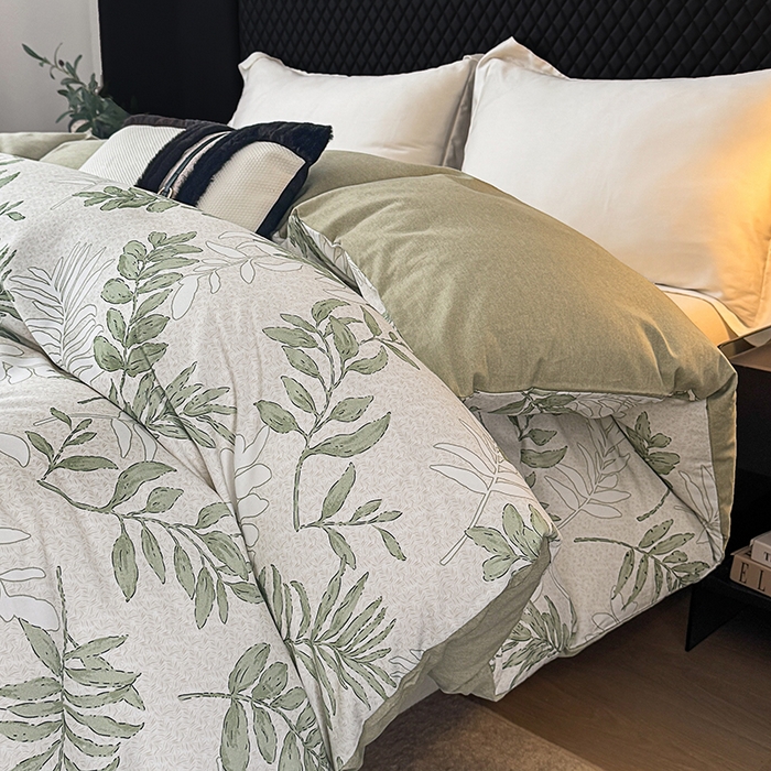 91家纺网 家纺一手货源 找家纺 金盛纺 2025新款全棉纯棉加厚磨毛印花单品被套 被套单件 风和日暖