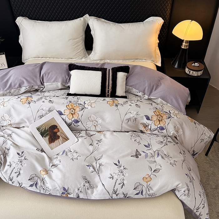 91家纺网 家纺一手货源 找家纺 金盛纺 2025新款全棉纯棉加厚磨毛印花单品被套 被套单件 硕朵