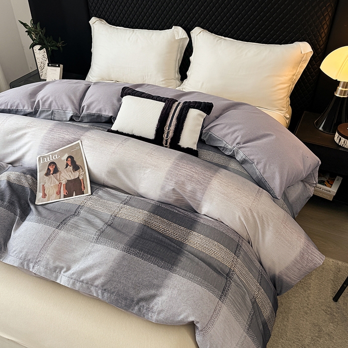 91家纺网 家纺一手货源 找家纺 金盛纺 2025新款全棉纯棉加厚磨毛印花单品被套 被套单件 轻织漫冬