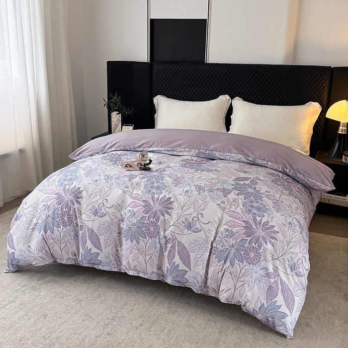 91家纺网 家纺一手货源 找家纺 金盛纺 2025新款全棉纯棉加厚磨毛印花单品被套 被套单件 禾风里