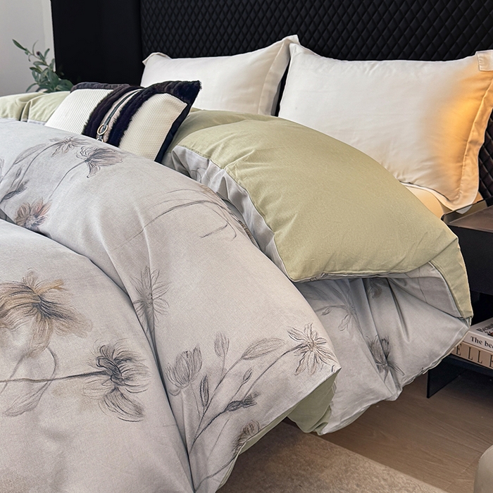 91家纺网 家纺一手货源 找家纺 金盛纺 2025新款全棉纯棉加厚磨毛印花单品被套 被套单件 嬉秋集