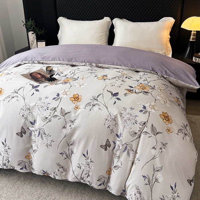 91家纺网 家纺一手货源 找家纺 金盛纺 2025新款全棉纯棉加厚磨毛印花单品被套 被套单件 硕朵