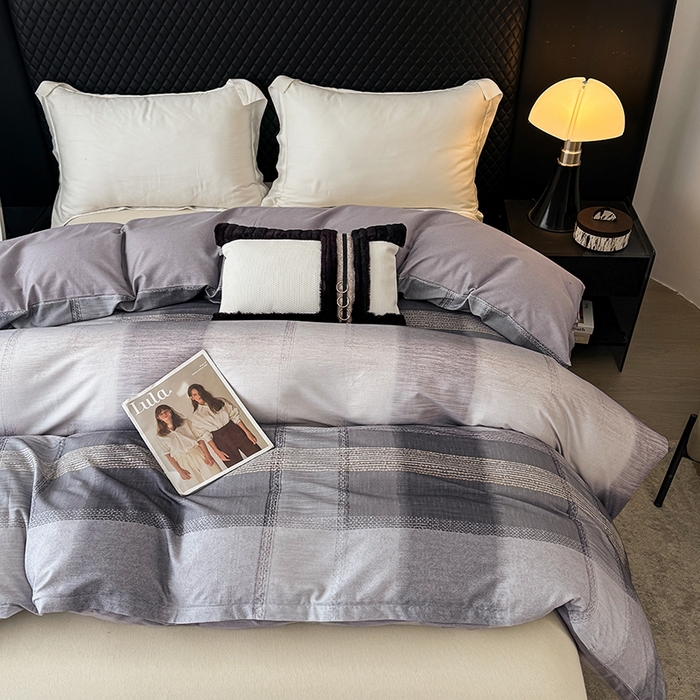 91家纺网 家纺一手货源 找家纺 金盛纺 2025新款全棉纯棉加厚磨毛印花单品被套 被套单件 轻织漫冬