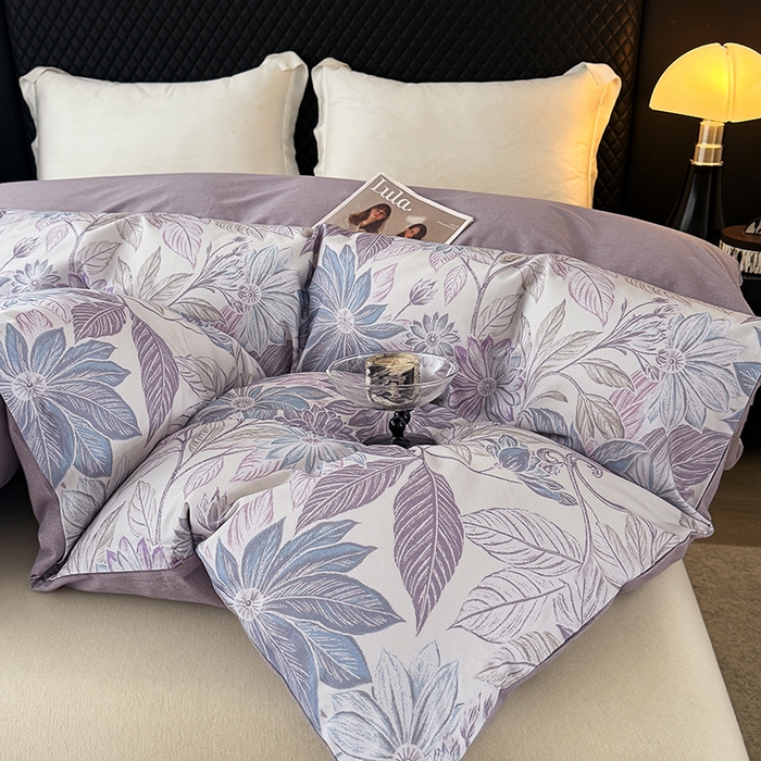 91家纺网 家纺一手货源 找家纺 金盛纺 2025新款全棉纯棉加厚磨毛印花单品被套 被套单件 禾风里