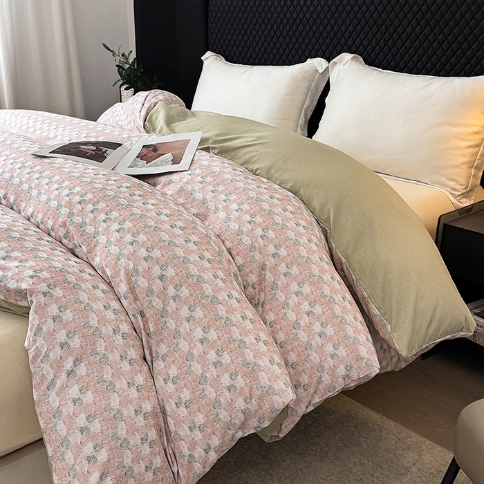 91家纺网 家纺一手货源 找家纺 金盛纺 2025新款全棉纯棉加厚磨毛印花单品被套 被套单件 弥望