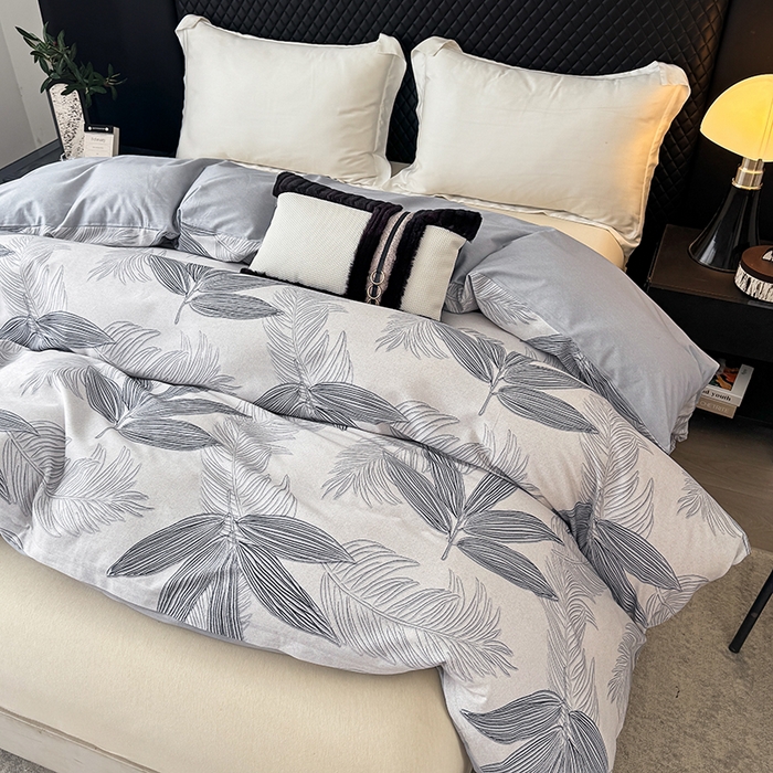 91家纺网 家纺一手货源 找家纺 金盛纺 2025新款全棉纯棉加厚磨毛印花单品被套 被套单件 暮云春