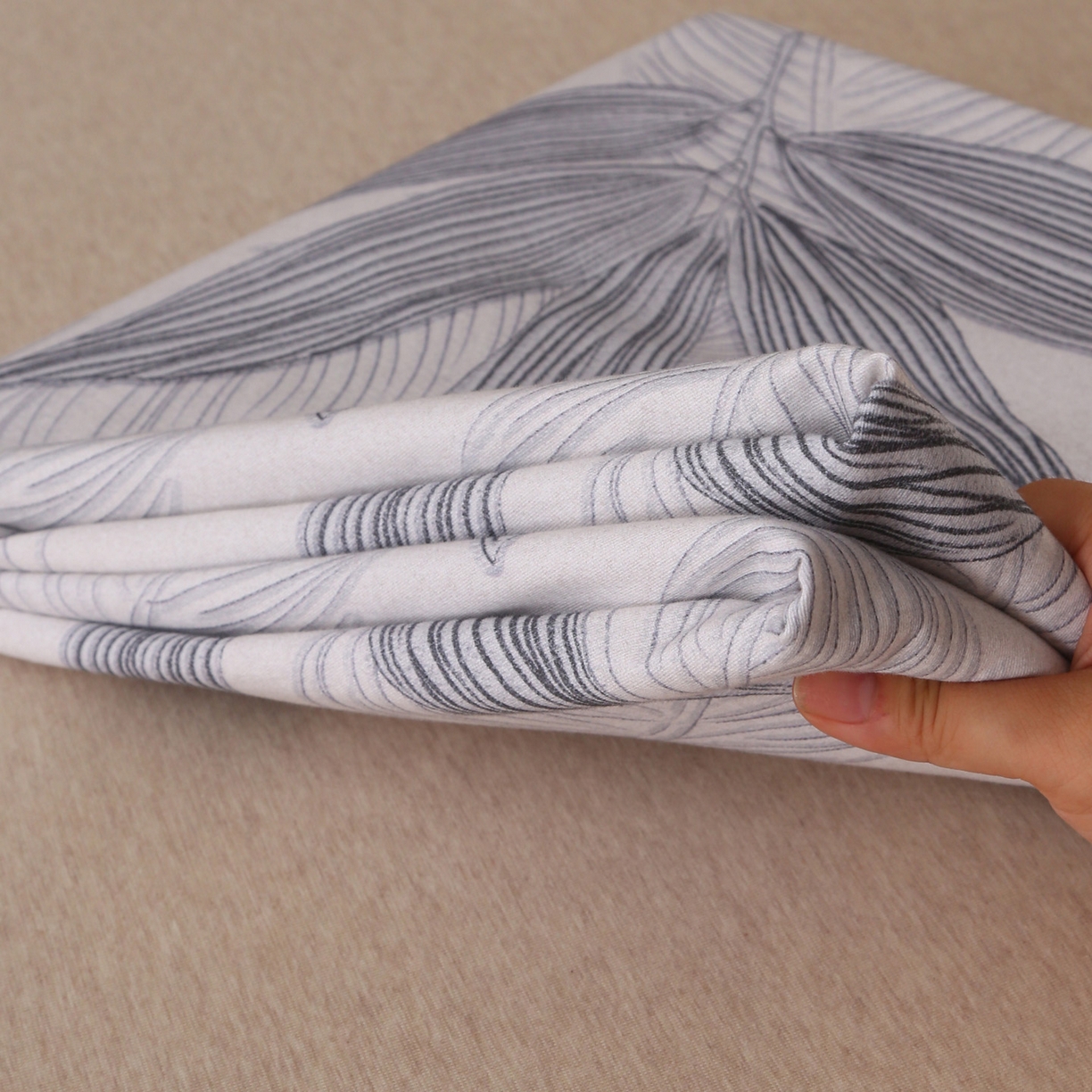 91家纺网 家纺一手货源 找家纺 金盛纺 2025新款全棉纯棉加厚磨毛印花单品床单 床单单件 暮云春