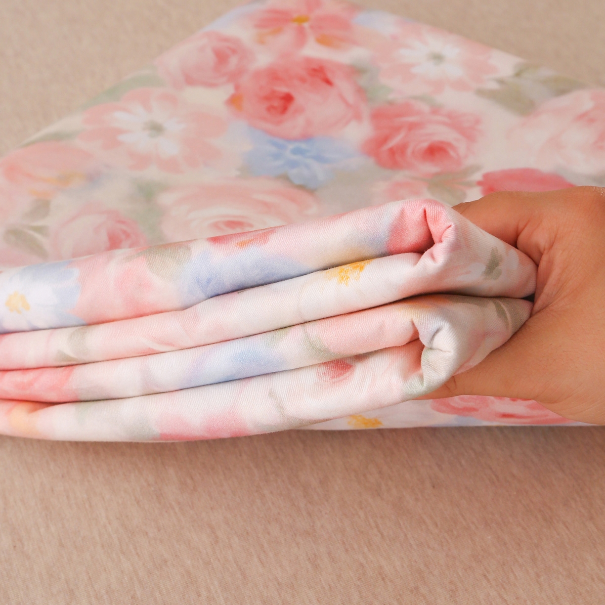 91家纺网 家纺一手货源 找家纺 金盛纺 2025新款全棉纯棉加厚磨毛印花单品床单 床单单件 甜梦荼语