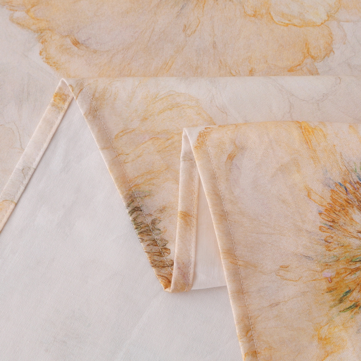 91家纺网 家纺一手货源 找家纺 金盛纺 2025新款全棉纯棉加厚磨毛印花单品床单 床单单件 豆蔻年华