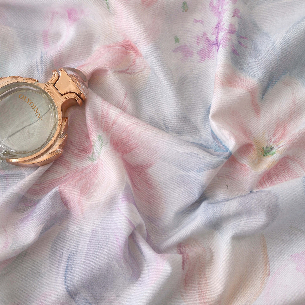 91家纺网 家纺一手货源 找家纺 金盛纺 2025新款全棉纯棉加厚磨毛印花单品床单 床单单件 艾莉雅