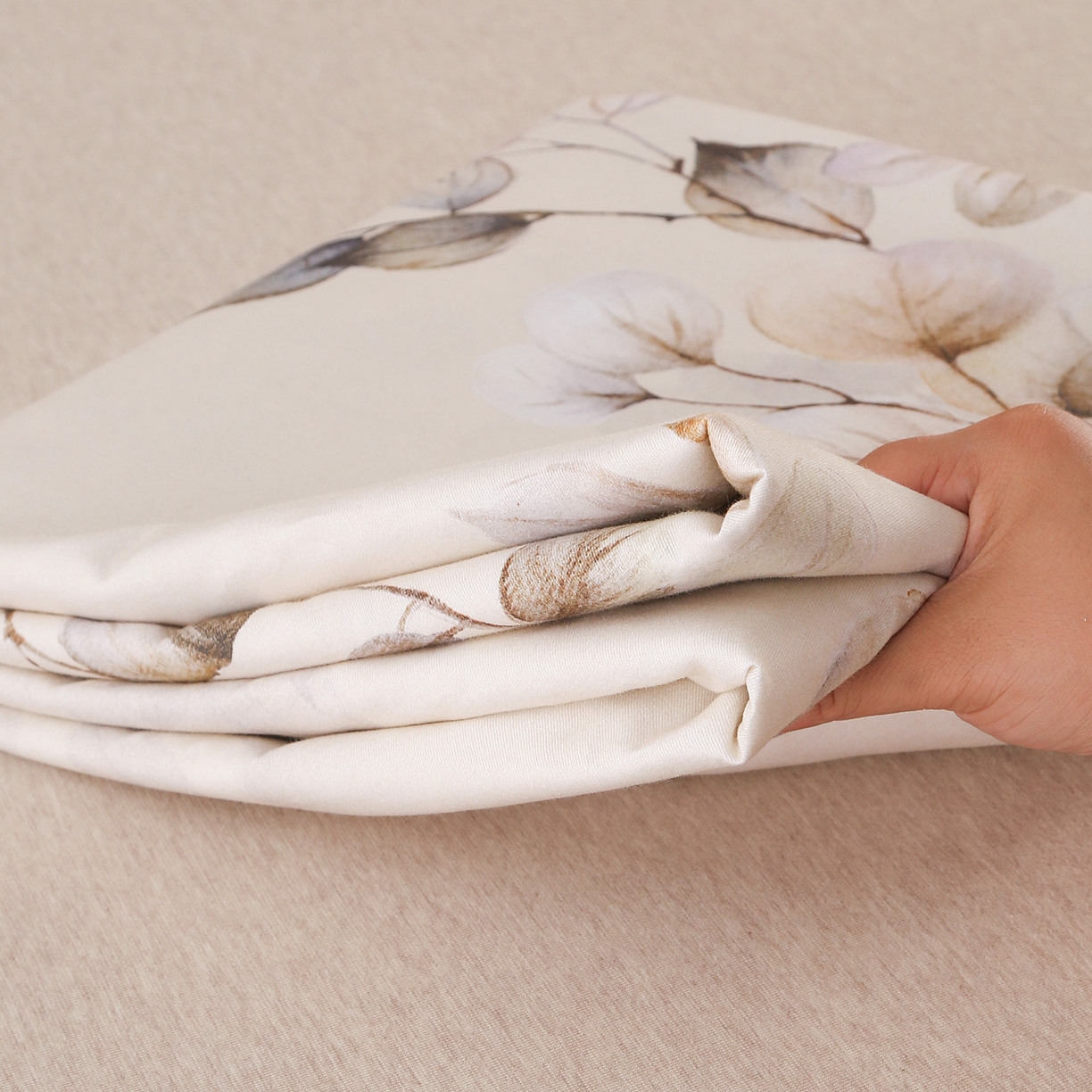 91家纺网 家纺一手货源 找家纺 金盛纺 2025新款全棉纯棉加厚磨毛印花单品床单 床单单件 舒蔓枝