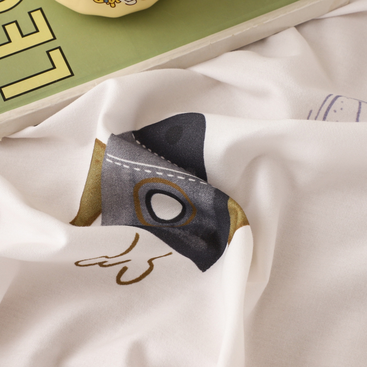 91家纺网 家纺一手货源 找家纺 金盛纺 2025新款全棉纯棉加厚磨毛印花单品床单 床单单件 太空漫步