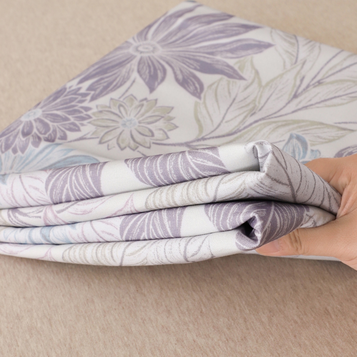 91家纺网 家纺一手货源 找家纺 金盛纺 2025新款全棉纯棉加厚磨毛印花单品床单 床单单件 禾风里