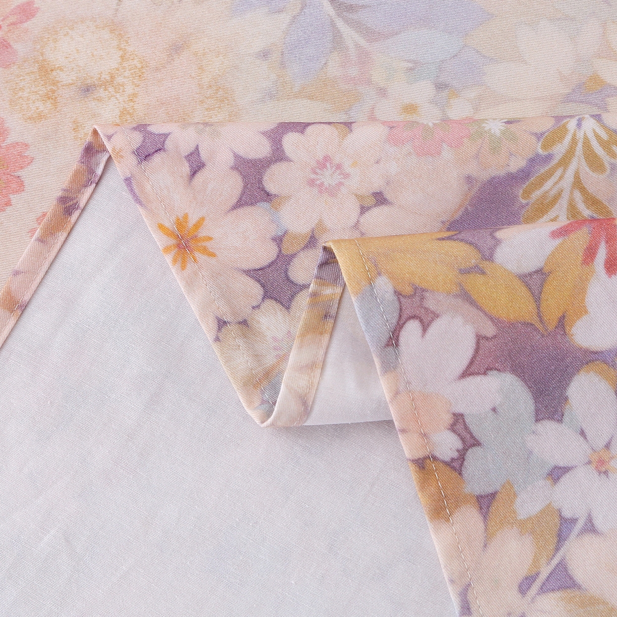 91家纺网 家纺一手货源 找家纺 金盛纺 2025新款全棉纯棉加厚磨毛印花单品床单 床单单件 樱雪柰