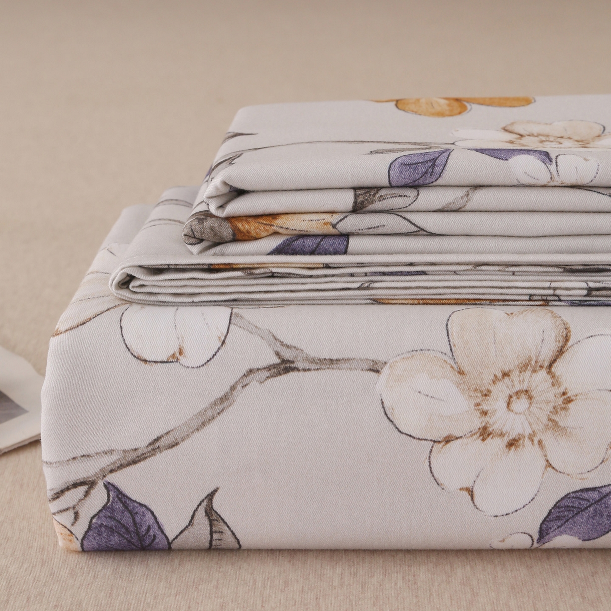 91家纺网 家纺一手货源 找家纺 金盛纺 2025新款全棉纯棉加厚磨毛印花单品床单 床单单件 硕朵