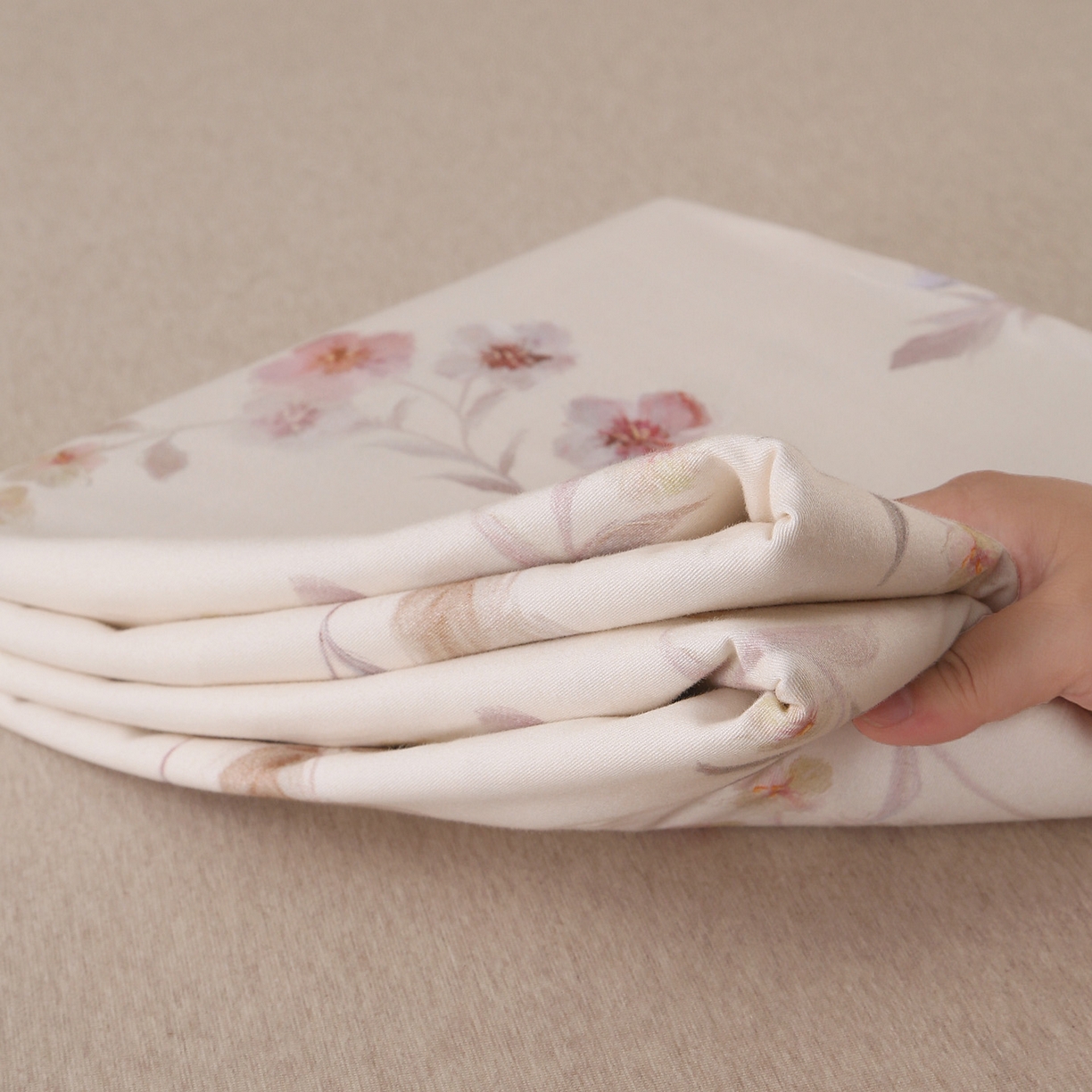 91家纺网 家纺一手货源 找家纺 金盛纺 2025新款全棉纯棉加厚磨毛印花单品床单 床单单件 初茅