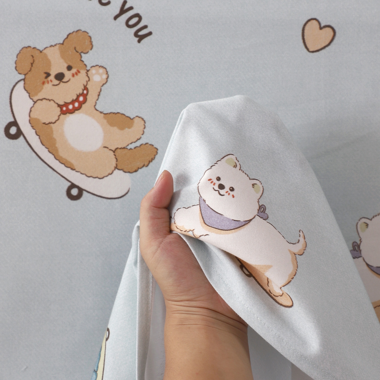 91家纺网 家纺一手货源 找家纺 金盛纺 2025新款全棉纯棉加厚磨毛印花单品床单 床单单件 恩佑