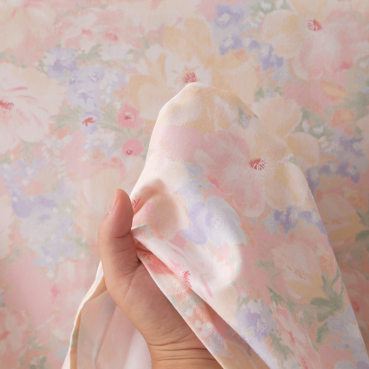 91家纺网 家纺一手货源 找家纺 金盛纺 2025新款全棉纯棉加厚磨毛印花单品床单 床单单件 仙女星尘