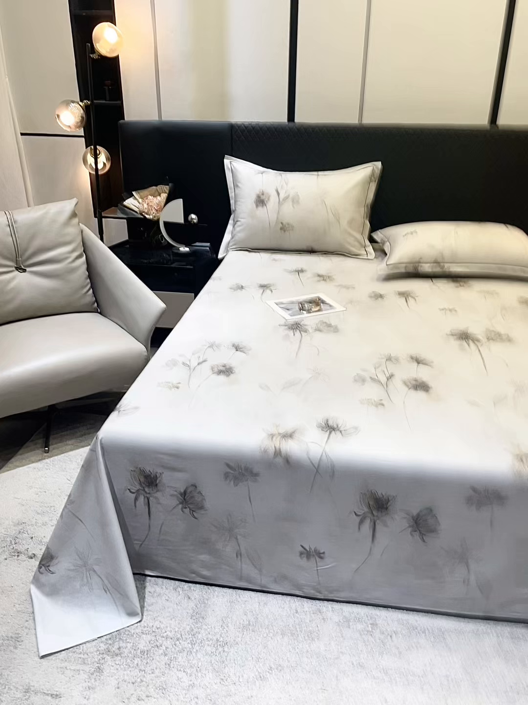 91家纺网 家纺一手货源 找家纺 金盛纺 2025新款全棉纯棉加厚磨毛印花单品床单 床单单件 嬉秋集