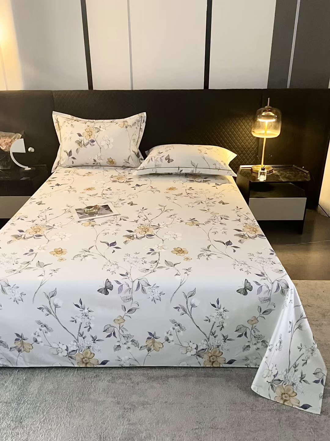 91家纺网 家纺一手货源 找家纺 金盛纺 2025新款全棉纯棉加厚磨毛印花单品床单 床单单件 硕朵