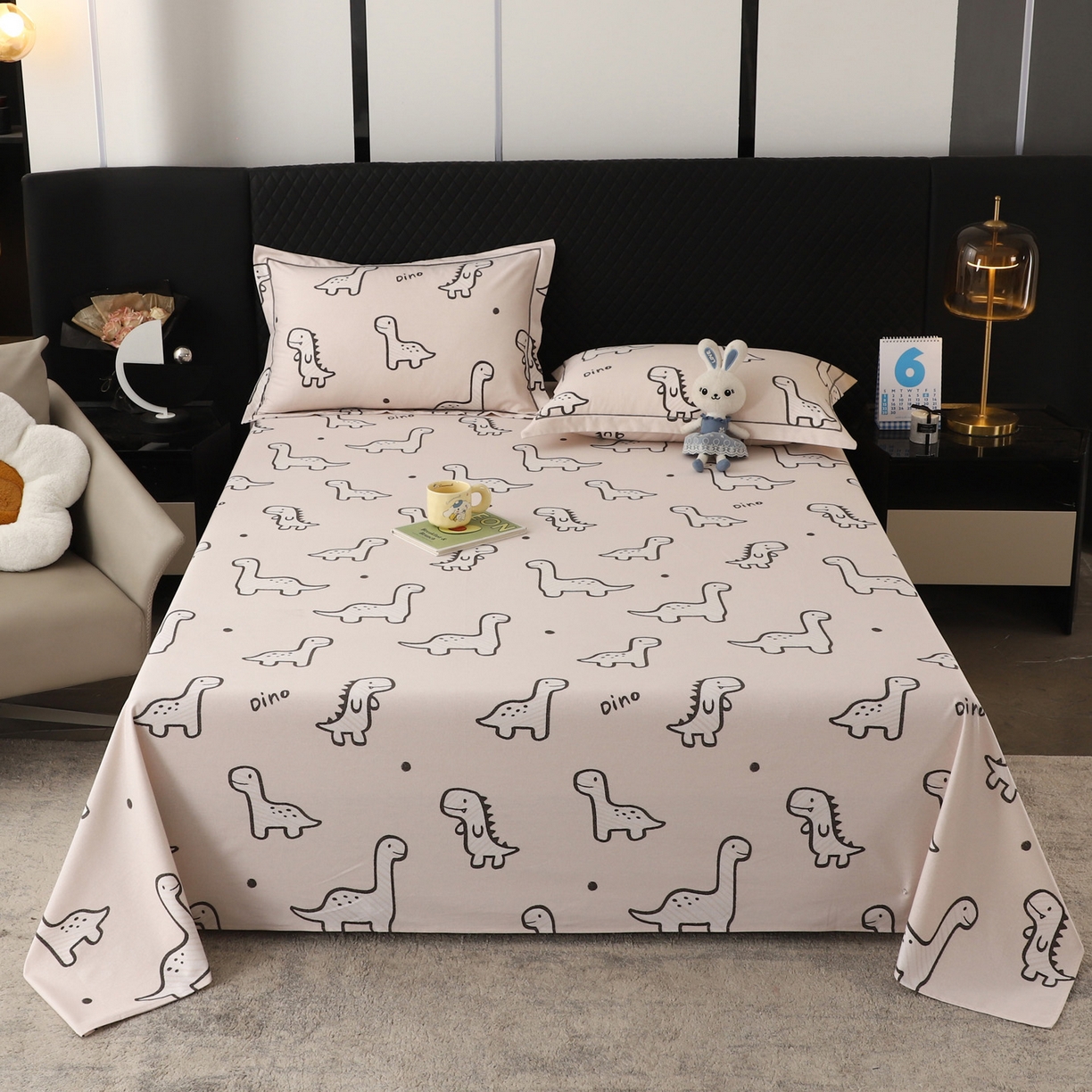 91家纺网 家纺一手货源 找家纺 （总）金盛纺 2025新款全棉纯棉加厚磨毛印花单品床单 床单单件