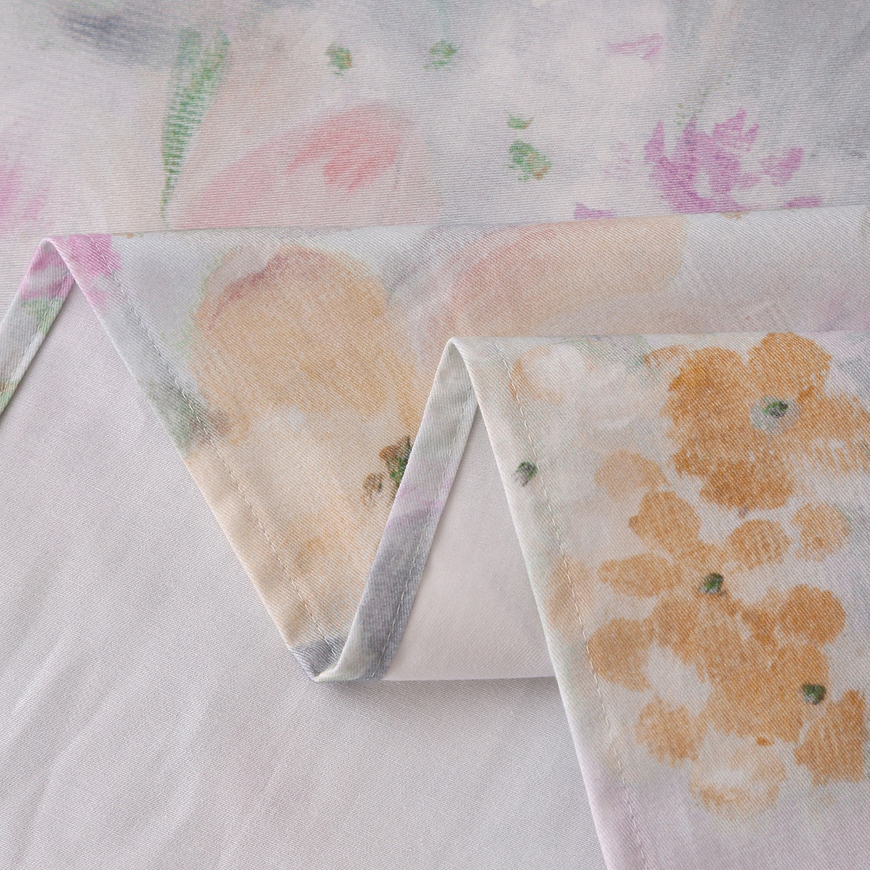 91家纺网 家纺一手货源 找家纺 金盛纺 2025新款全棉纯棉加厚磨毛印花单品床单 床单单件 艾莉雅