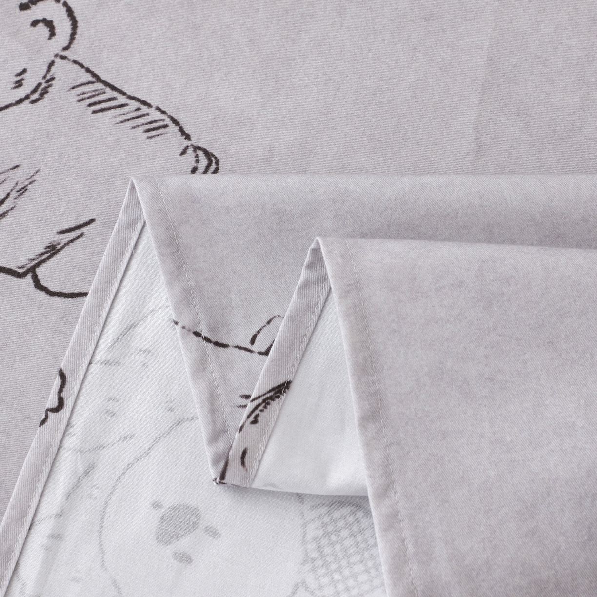 91家纺网 家纺一手货源 找家纺 金盛纺 2025新款全棉纯棉加厚磨毛印花单品床单 床单单件 吉唛