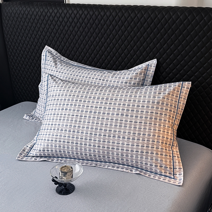 金盛纺 2025新款全棉纯棉加厚磨毛印花单品枕套 枕套单件 锦知