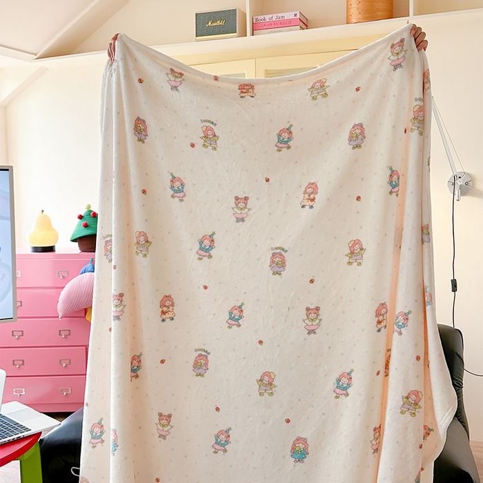 91家纺网 家纺一手货源 找家纺 （总）贝扬思家纺 2025新款四季款双面印花牛奶绒毛毯空调毯