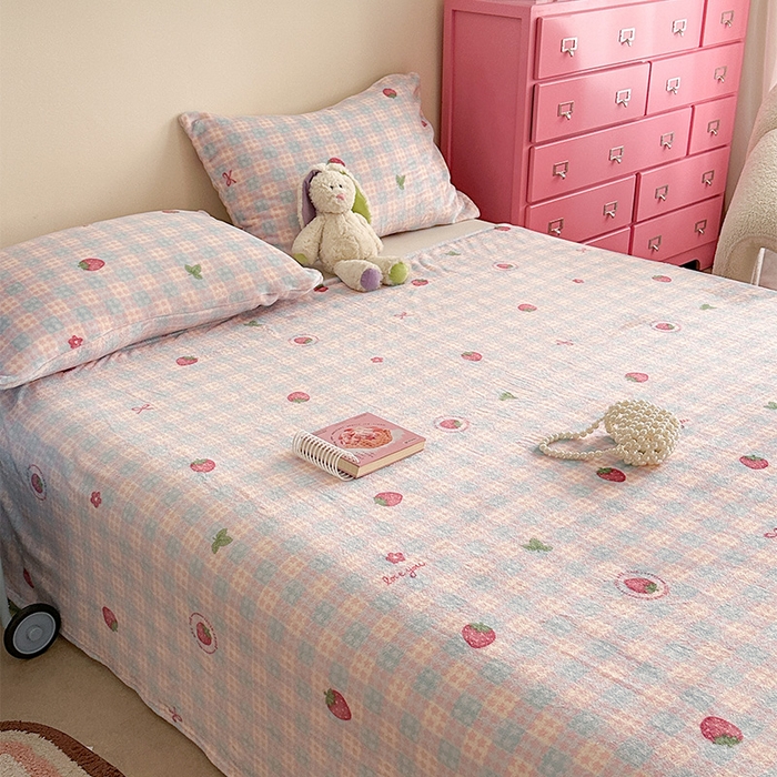 91家纺网 家纺一手货源 找家纺 （总）贝扬思家纺 2025新款四季款双面印花牛奶绒毛毯空调毯