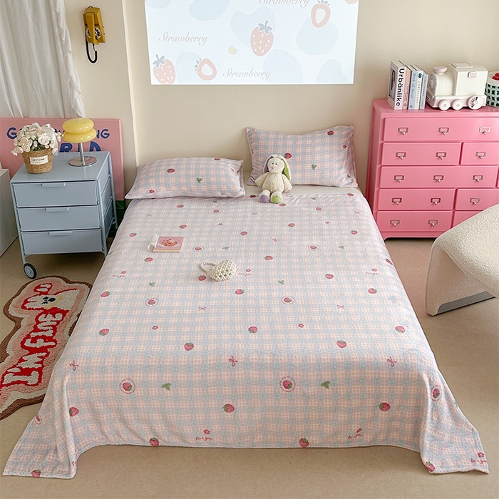 91家纺网 家纺一手货源 找家纺 （总）贝扬思家纺 2025新款四季款双面印花牛奶绒毛毯空调毯