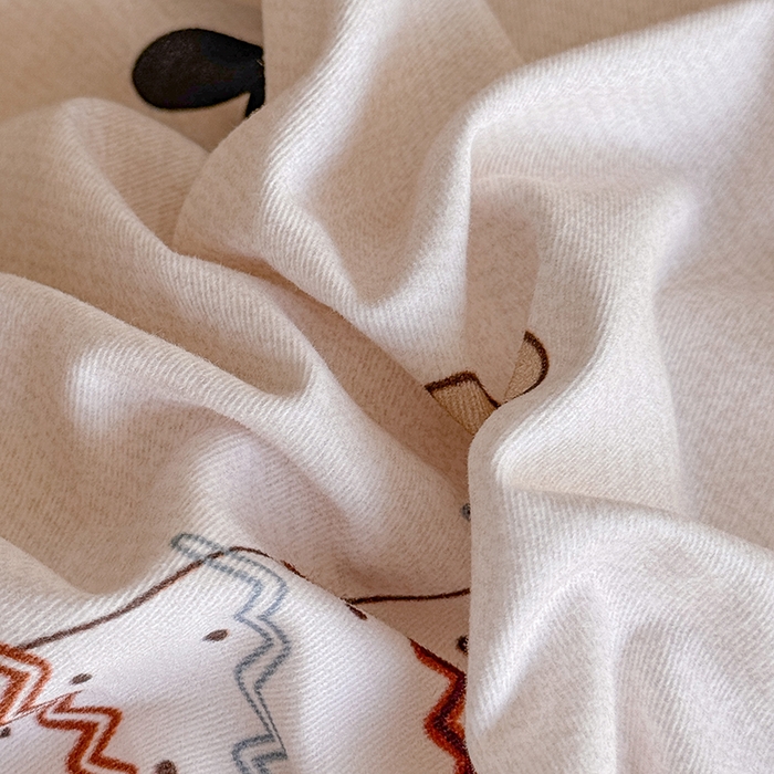 91家纺网 家纺一手货源 找家纺 金盛纺 2025新款全棉纯棉加厚磨毛印花四件套 渔趣