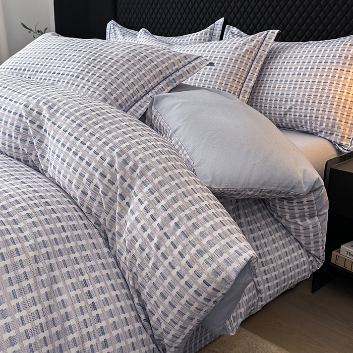 金盛纺 2025新款全棉纯棉加厚磨毛印花四件套 锦知