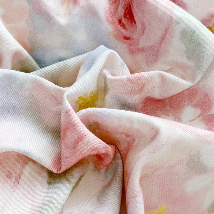 91家纺网 家纺一手货源 找家纺 金盛纺 2025新款全棉纯棉加厚磨毛印花四件套 甜梦荼语