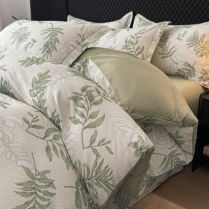 91家纺网 家纺一手货源 找家纺 （总）金盛纺 2025新款全棉纯棉加厚磨毛印花四件套