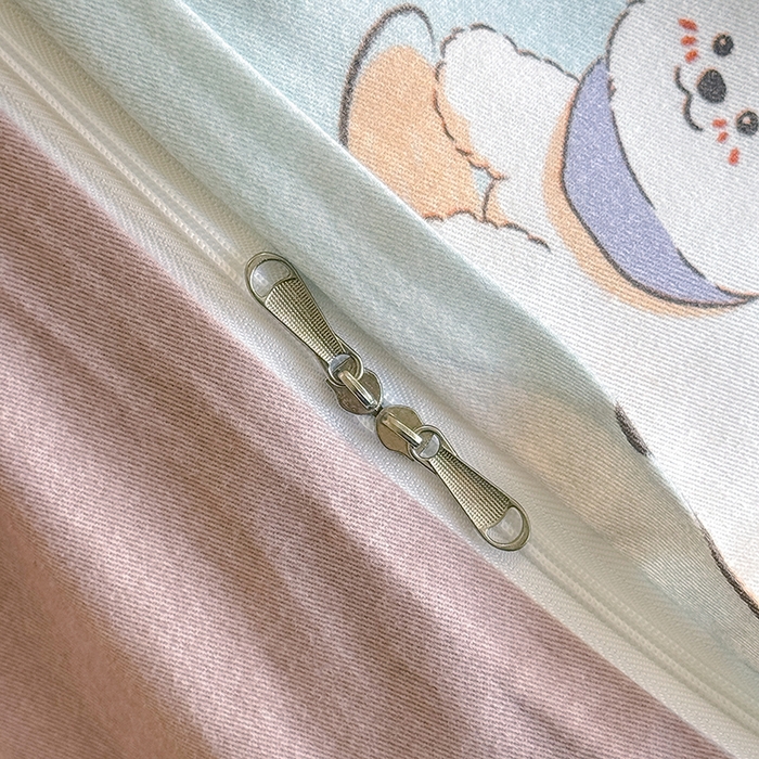 91家纺网 家纺一手货源 找家纺 金盛纺 2025新款全棉纯棉加厚磨毛印花四件套 恩佑