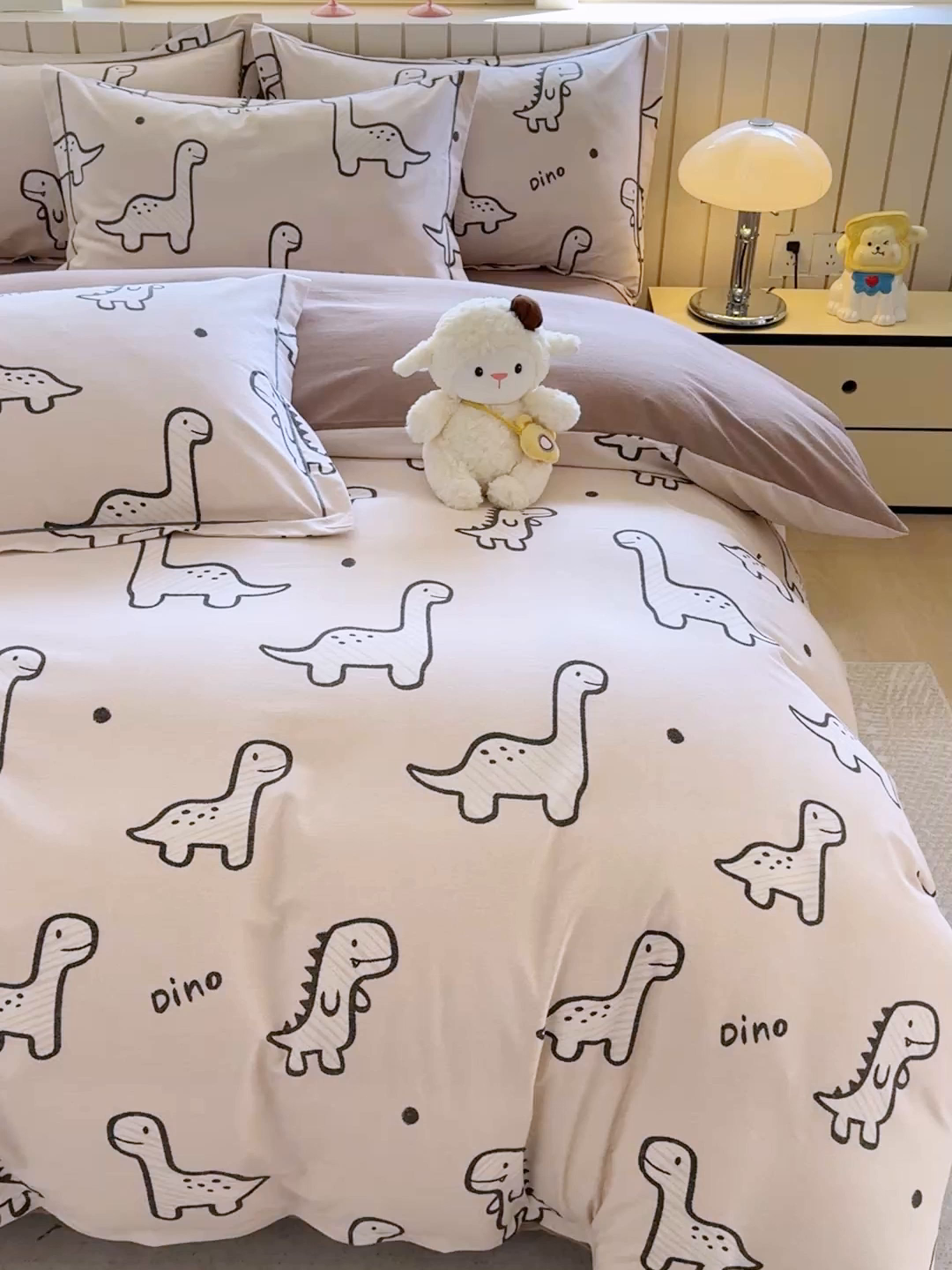 91家纺网 家纺一手货源 找家纺 金盛纺 2025新款全棉纯棉加厚磨毛印花四件套 人间真宝